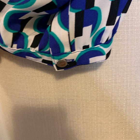 JM collection multi color Blouse - Picture 2 of 3